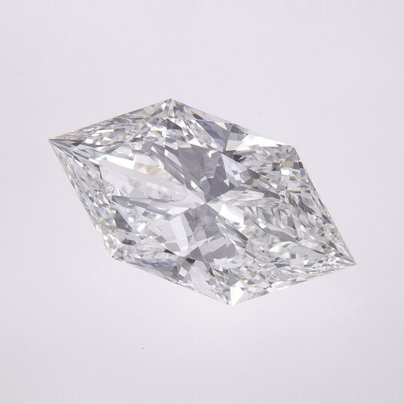 3.05 ct Lab-Grown Diamond – E VVS2 – Elongated Hexagon Cut – Duchess Faceted-cut – IGI Certified — Sapphire Row · cut7