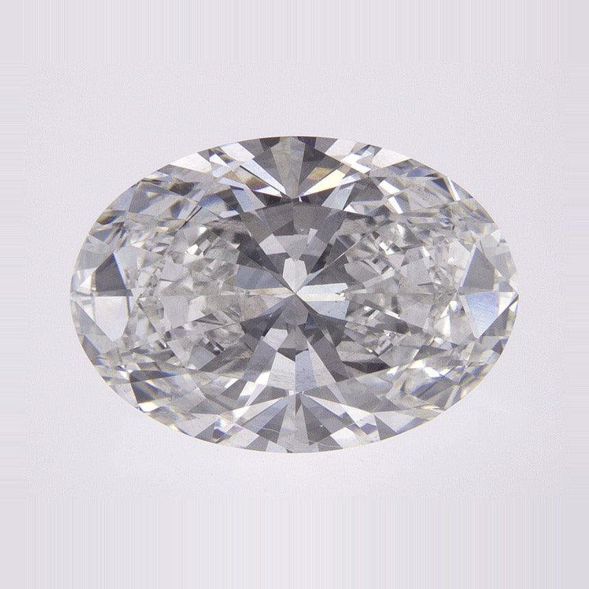 3.03 ct Lab-Grown Diamond – E SI1 – Oval Cut – IGI Certified — Sapphire Row · cut7