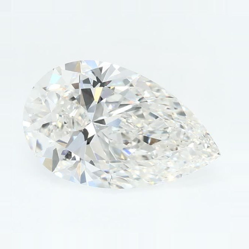 2.64 ct Lab-Grown Diamond – F VS2 – Pear Cut – GCAL Certified — Sapphire Row · cut7