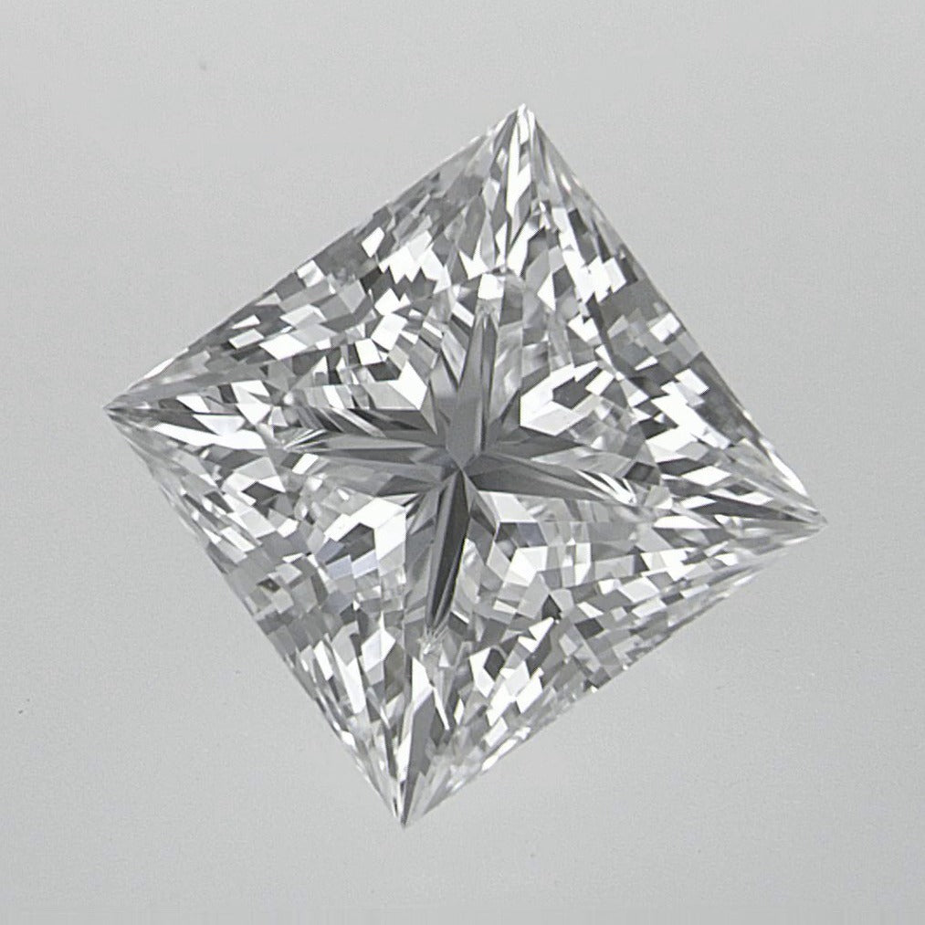 2.59 ct Lab-Grown Diamond – E VVS2 – Square Cut – GCAL Certified — Sapphire Row · cut7