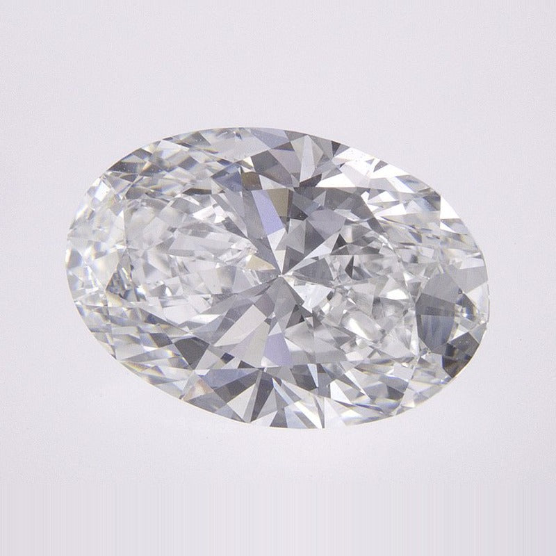 2.58 ct Lab-Grown Diamond – E VS1 – Oval Cut – GCAL Certified — Sapphire Row · cut7