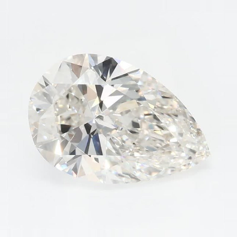 2.57 ct Lab-Grown Diamond – G VVS2 – Pear Cut – GCAL Certified — Sapphire Row · cut7