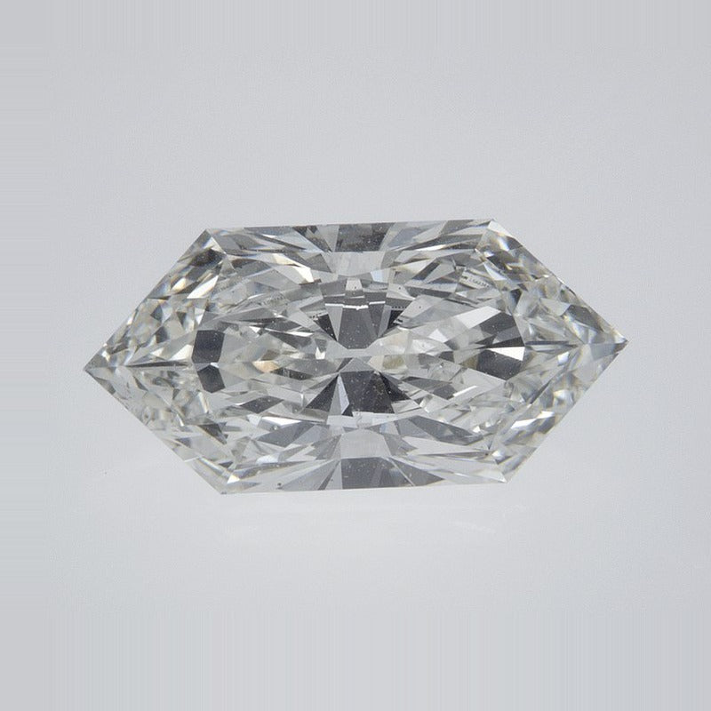 2.51 ct Lab-Grown Diamond – F VS1 – Elongated Hexagon Cut – Duchess Faceted-cut – IGI Certified — Sapphire Row · cut7