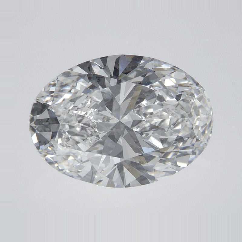 2.33 ct Lab-Grown Diamond – D VVS1 – Oval Cut – IGI Certified — Sapphire Row · cut7