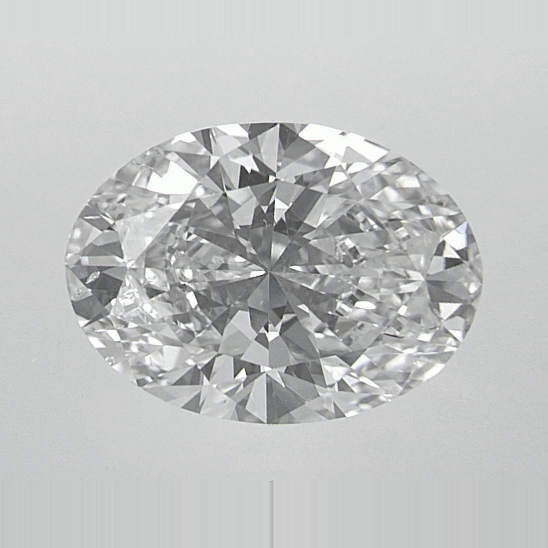 2.21 ct Natural Diamond – H SI2 – Oval Cut – GIA Certified — Sapphire Row · cut7