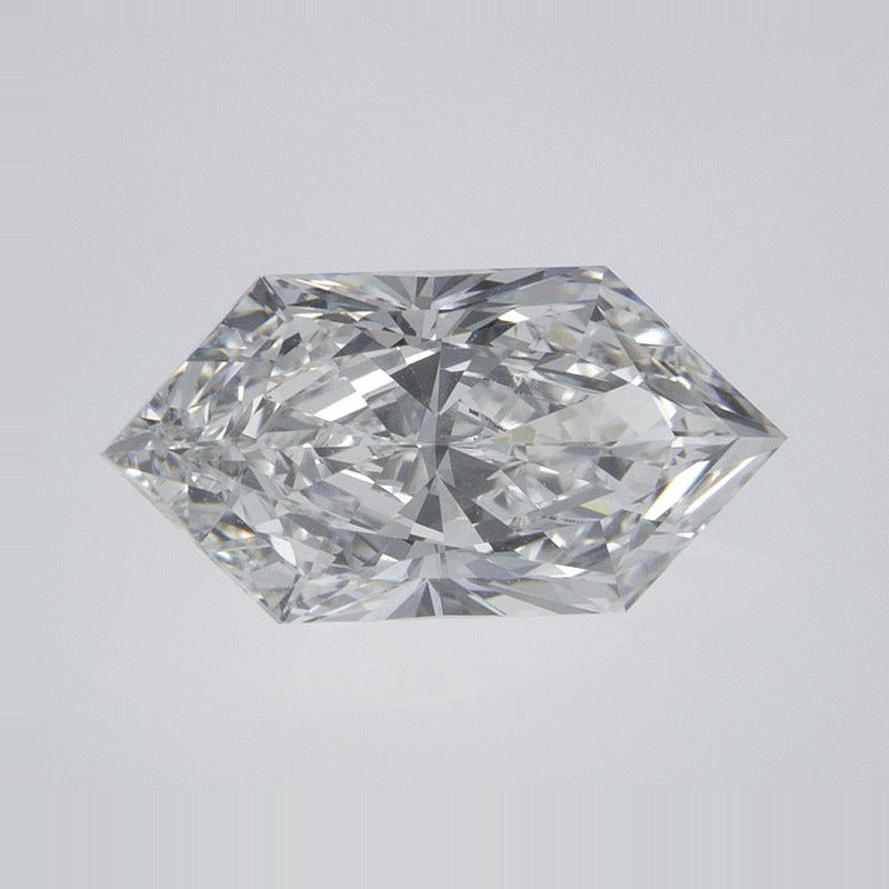 2.08 ct lab-grown diamond, elongated hexagon cut | Sapphire Row · cut7