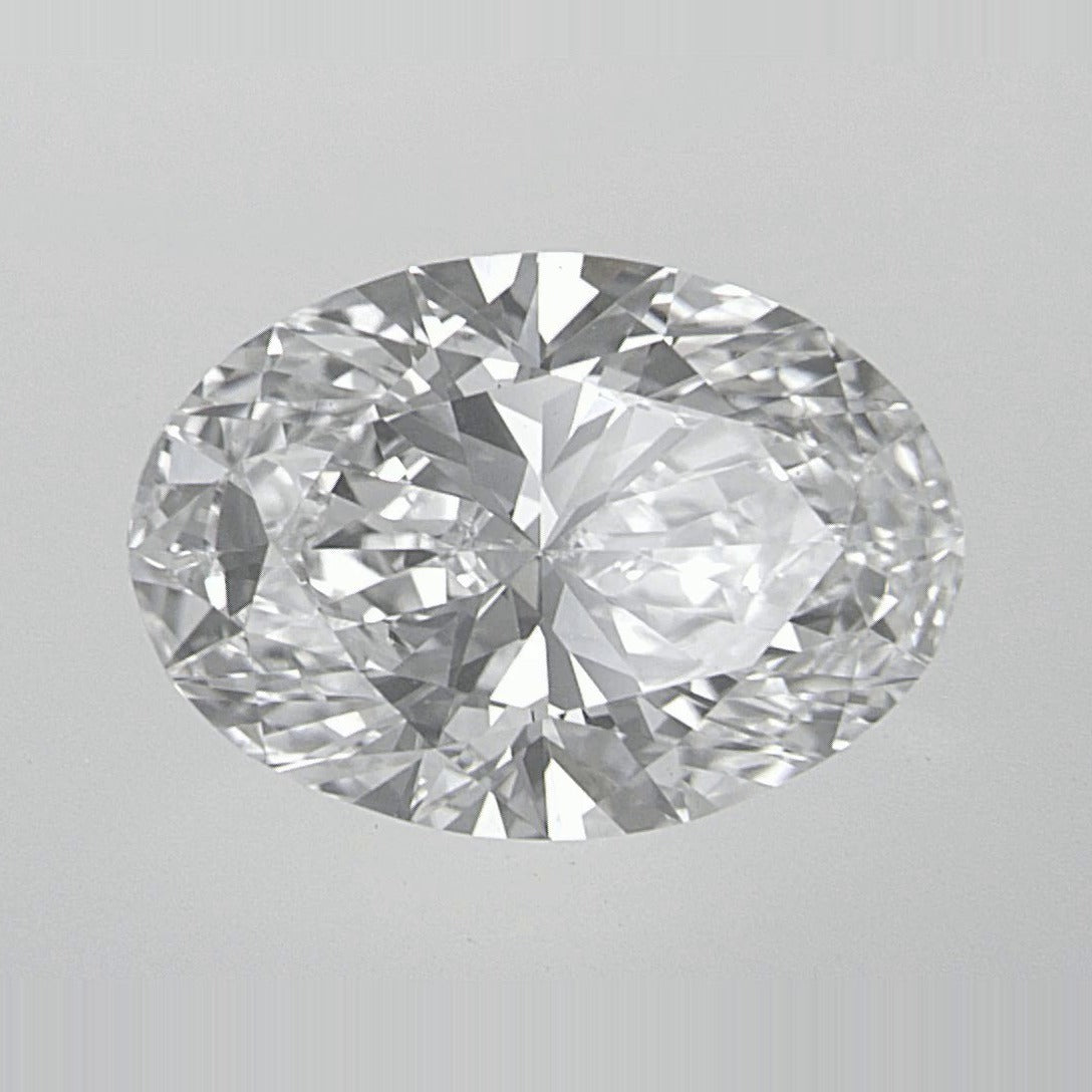 2.03 ct Lab-Grown Diamond – D VVS2 – Oval Cut – IGI Certified — Sapphire Row · cut7