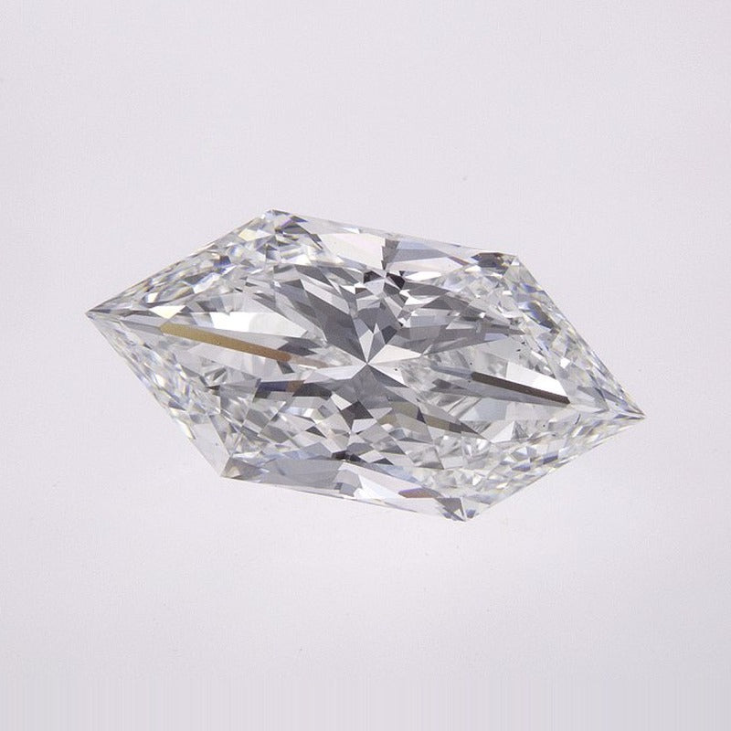 2.01 ct Lab-Grown Diamond – E VS1 – Elongated Hexagon Cut – Duchess Faceted-cut – IGI Certified — Sapphire Row · cut7