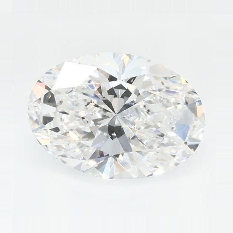 1.47 ct Lab-Grown Diamond – D VS2 – Oval Cut – GCAL Certified — Sapphire Row · cut7