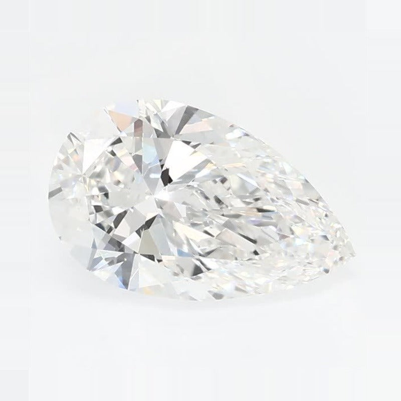 1.38 ct Lab-Grown Diamond – E VVS2 – Pear Cut – GCAL Certified — Sapphire Row · cut7
