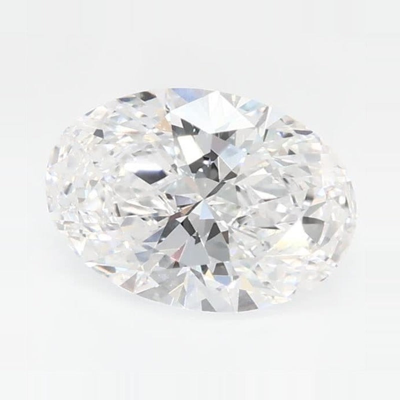 1.00 ct Lab-Grown Diamond – D VVS2 – Oval Cut – GCAL Certified — Sapphire Row · cut7