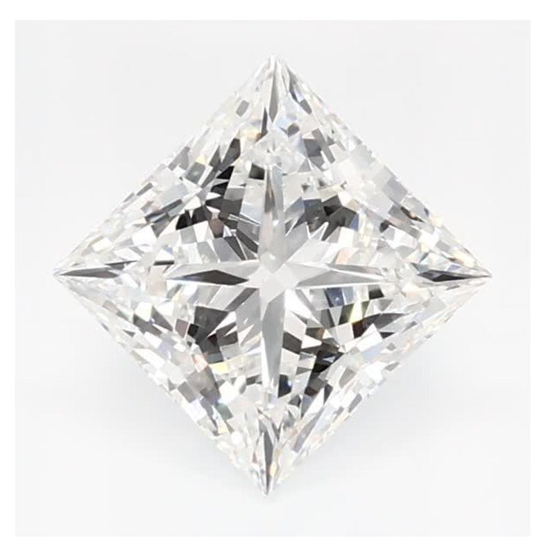 0.98 ct Lab-Grown Diamond – D VVS2 – Square Cut – GCAL Certified — Sapphire Row · cut7