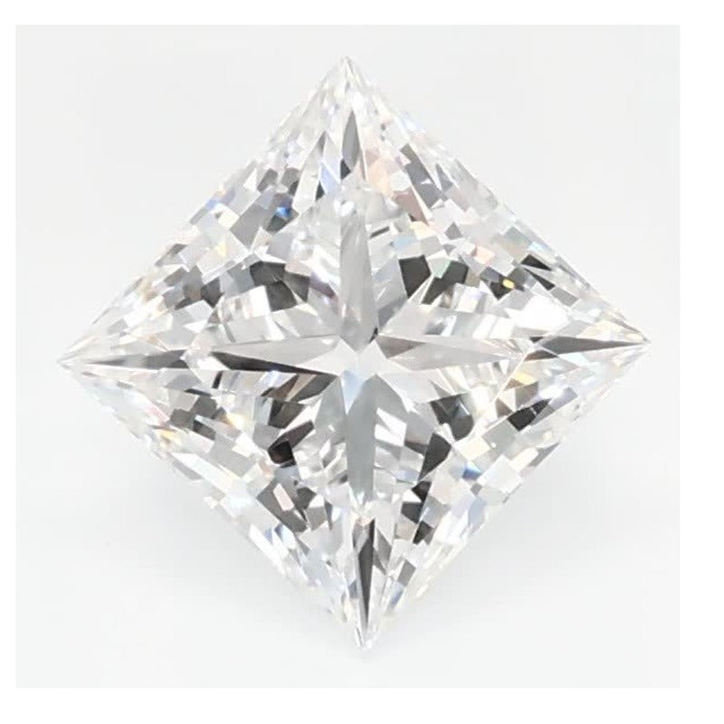 0.89 ct Lab-Grown Diamond – E VVS2 – Square Cut – GCAL Certified — Sapphire Row · cut7