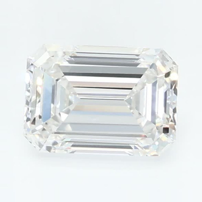 0.76 ct Lab-Grown Diamond – E VVS1 – Emerald Cut – GCAL Certified — Sapphire Row · cut7