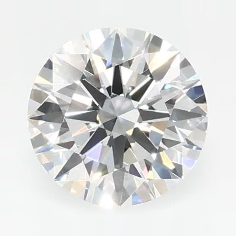 0.73 ct Lab-Grown Diamond – F VVS2 – Round Cut – GCAL Certified — Sapphire Row · cut7