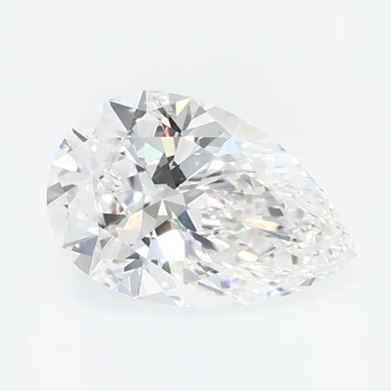 0.72 ct Lab-Grown Diamond – D VVS2 – Pear Cut – GCAL Certified — Sapphire Row · cut7