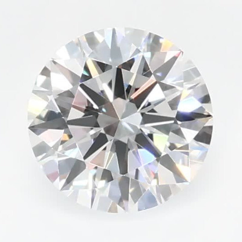 0.70 ct Lab-Grown Diamond – D VVS1 – Round Cut – GCAL Certified — Sapphire Row · cut7