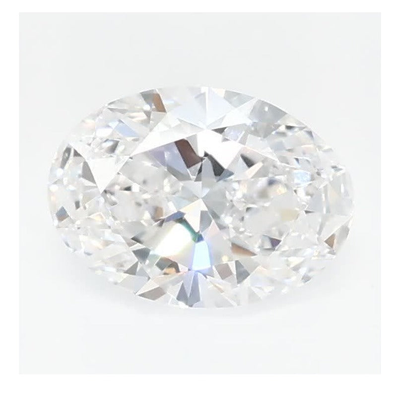 0.64 ct Lab-Grown Diamond – D VVS2 – Oval Cut – GCAL Certified — Sapphire Row · cut7