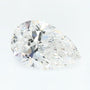 0.63 ct Lab-Grown Diamond – D VVS2 – Pear Cut – GCAL Certified — Sapphire Row · cut7