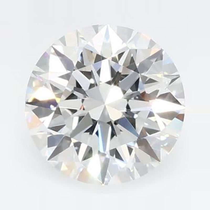 0.61 ct Lab-Grown Diamond – E VVS2 – Round Cut – GCAL Certified — Sapphire Row · cut7