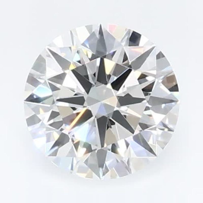 0.61 ct Lab-Grown Diamond – E VVS2 – Round Cut – GCAL Certified — Sapphire Row · cut7