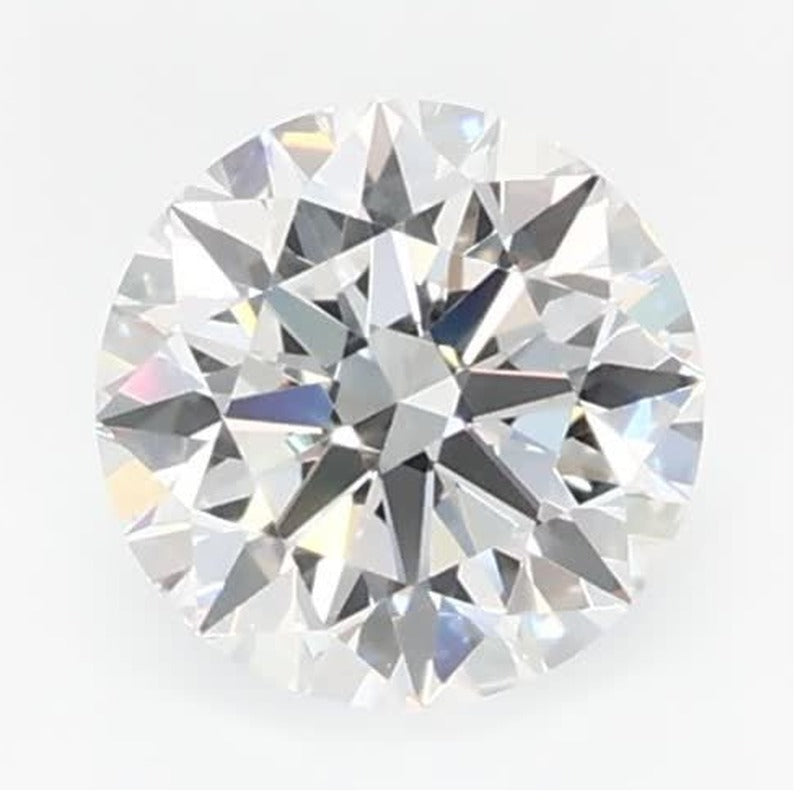 0.55 ct Lab-Grown Diamond – E VVS2 – Round Cut – GCAL Certified — Sapphire Row · cut7