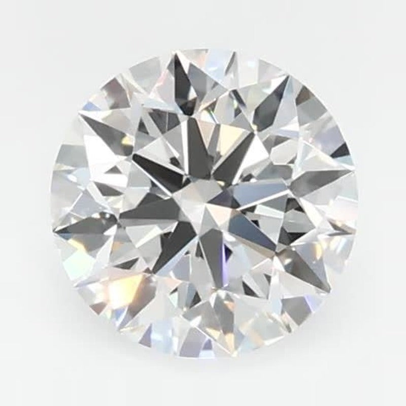 0.54 ct Lab-Grown Diamond – F VVS2 – Round Cut – GCAL Certified — Sapphire Row · cut7