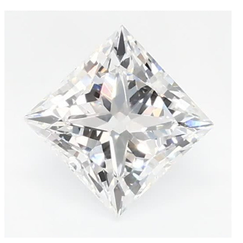 0.53 ct Lab-Grown Diamond – D VVS2 – Square Cut – GCAL Certified — Sapphire Row · cut7