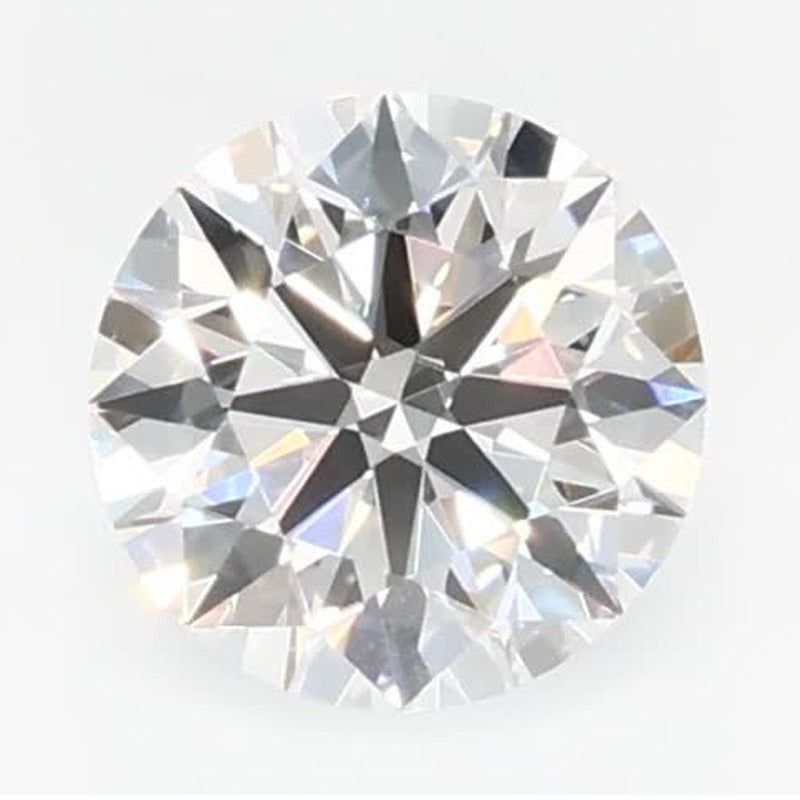 0.53 ct Lab-Grown Diamond – E VVS2 – Round Cut – GCAL Certified — Sapphire Row · cut7