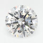 0.53 ct Lab-Grown Diamond – F VVS2 – Round Cut – GCAL Certified — Sapphire Row · cut7