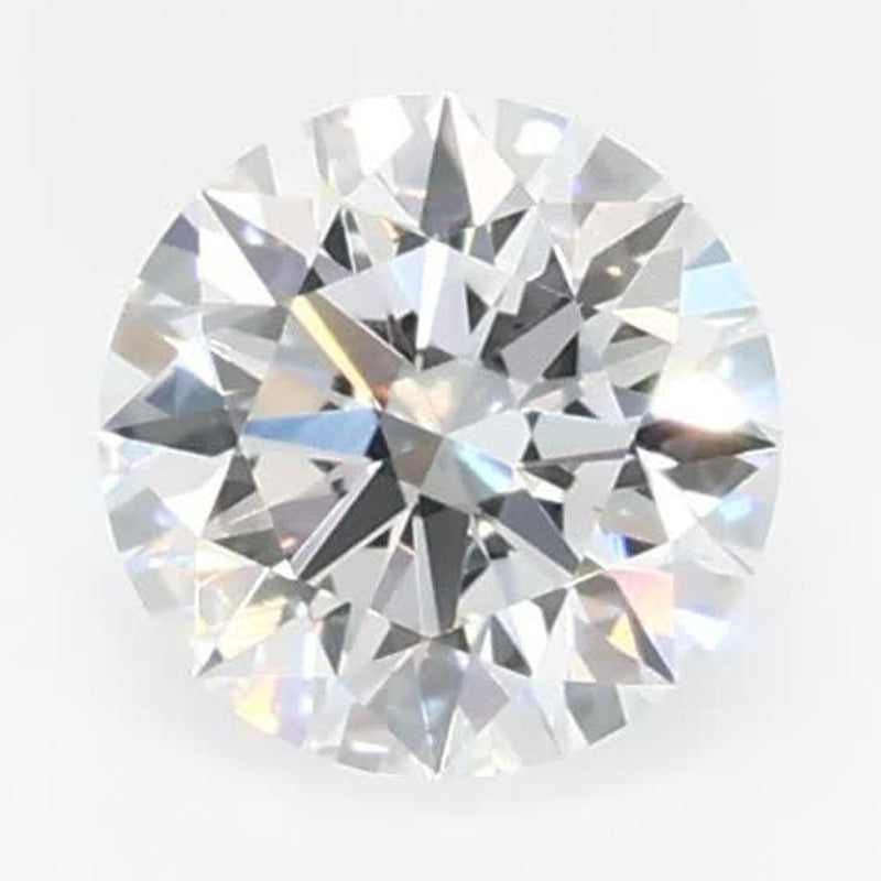 0.52 ct Lab-Grown Diamond – D VVS2 – Round Cut – GCAL Certified — Sapphire Row · cut7