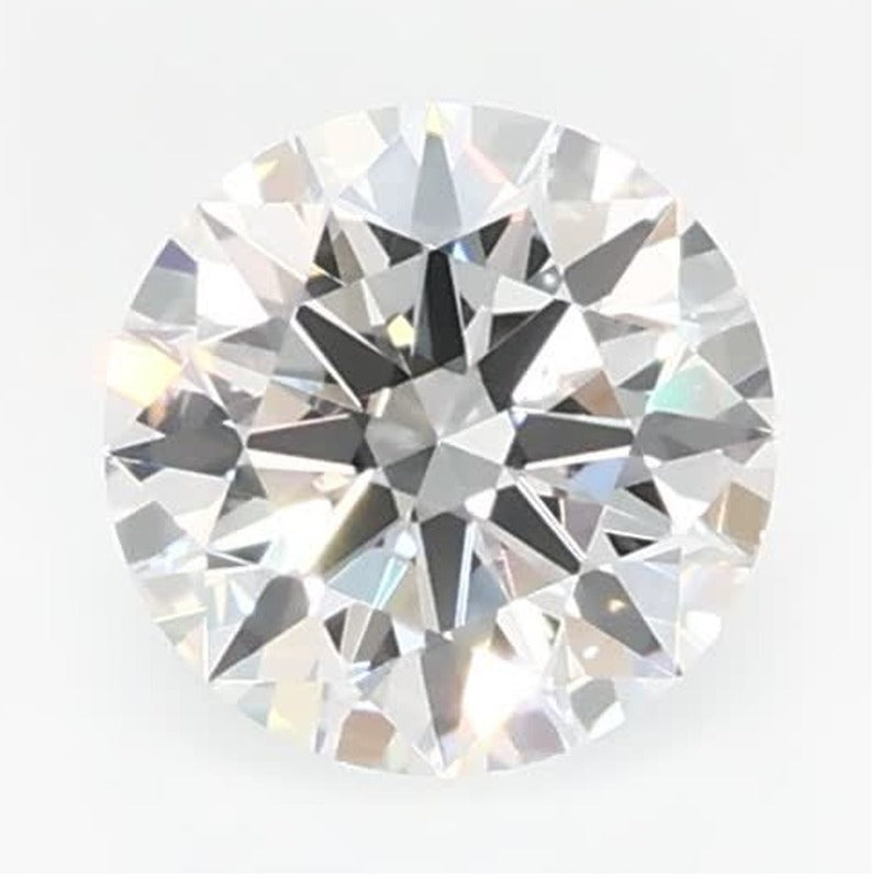 0.52 ct Lab-Grown Diamond – E VVS2 – Round Cut – GCAL Certified — Sapphire Row · cut7
