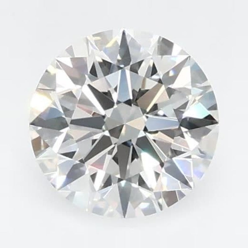0.52 ct Lab-Grown Diamond – F VVS2 – Round Cut – GCAL Certified — Sapphire Row · cut7