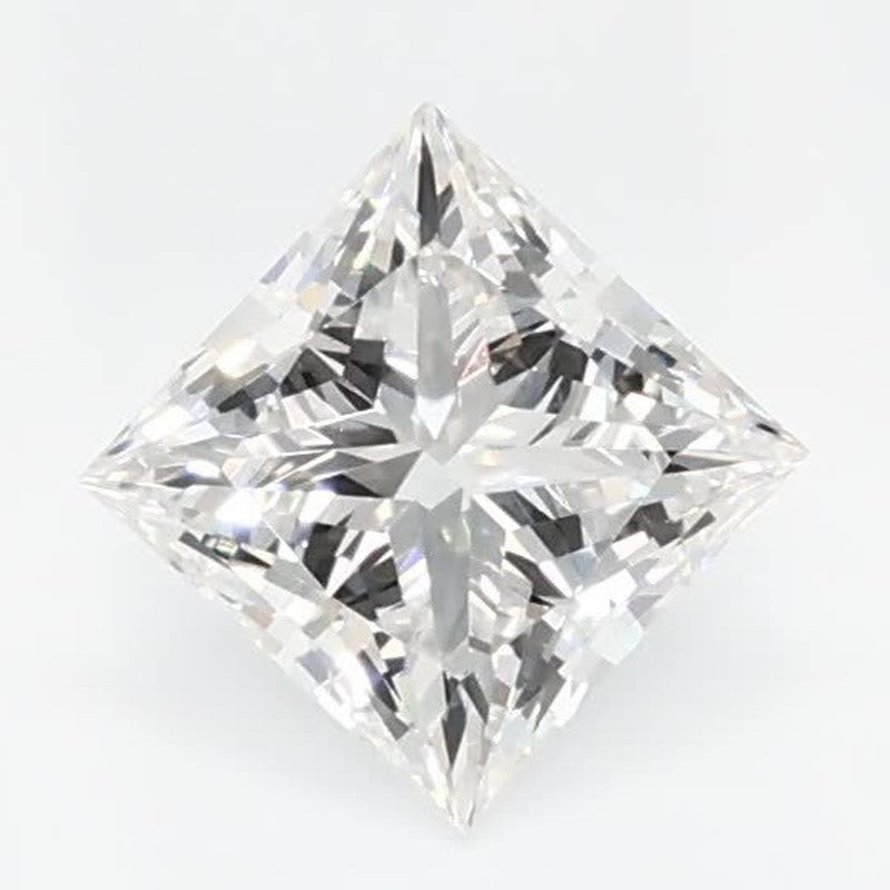 0.51 ct Lab-Grown Diamond – E VVS2 – Square Cut – GCAL Certified — Sapphire Row · cut7