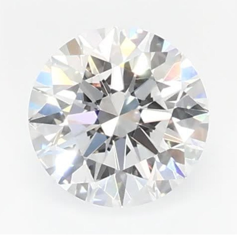 0.51 ct Lab-Grown Diamond – E VVS2 – Round Cut – GCAL Certified — Sapphire Row · cut7