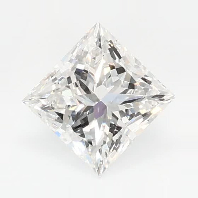 0.50 ct Lab-Grown Diamond – F VS2 – Square Cut – GCAL Certified — Sapphire Row · cut7