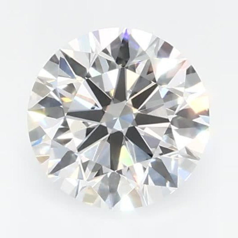 0.50 ct Lab-Grown Diamond – F VVS2 – Round Cut – GCAL Certified — Sapphire Row · cut7