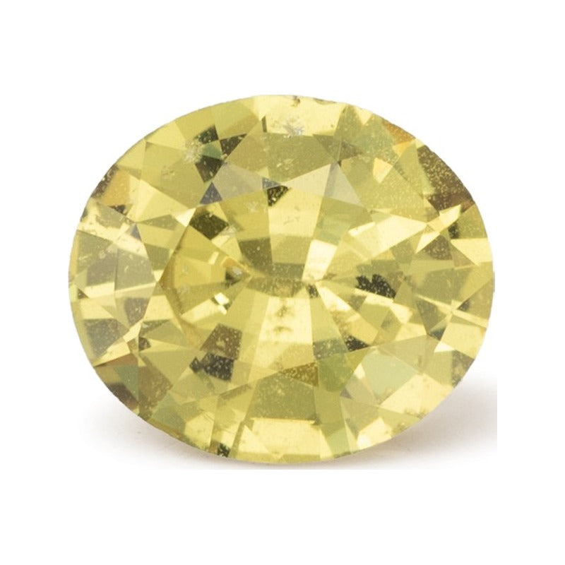 1.20 ct Natural Yellow Sapphire (No Heat) – Oval Cut – Sri Lanka — Sapphire Row · cut7