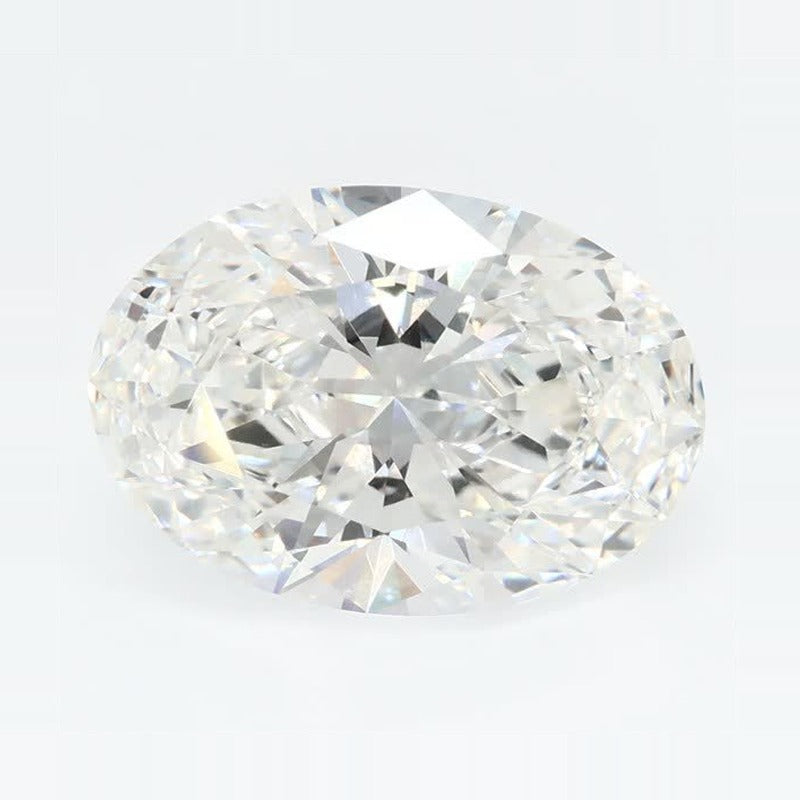 4.10 ct Lab-Grown Diamond – G VVS2 – Oval Cut – GCAL Certified — Sapphire Row · cut7