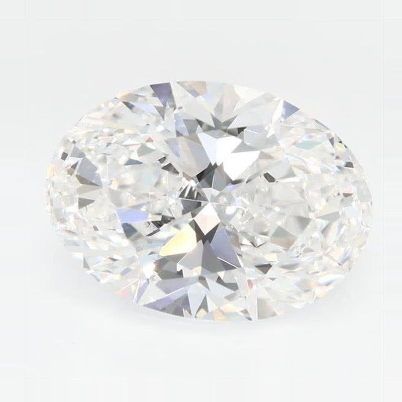 4.03 ct Lab-Grown Diamond – E VVS2 – Oval Cut – GCAL Certified — Sapphire Row · cut7