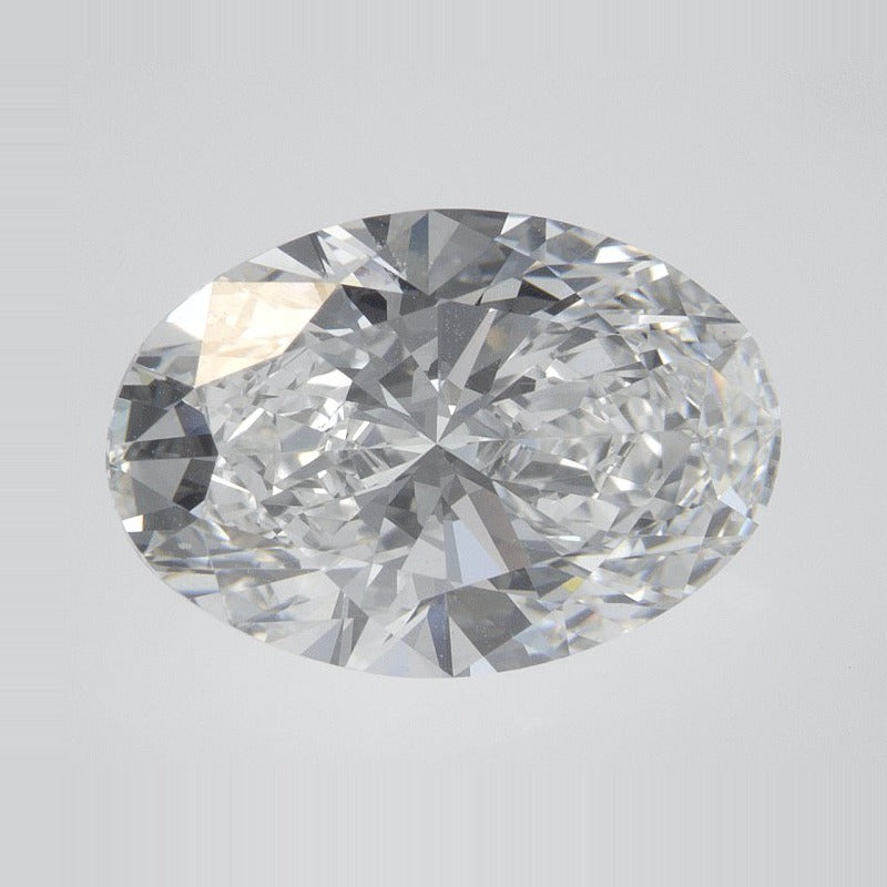 3.57 ct Lab-Grown Diamond – E VVS2 – Oval Cut – IGI Certified — Sapphire Row · cut7