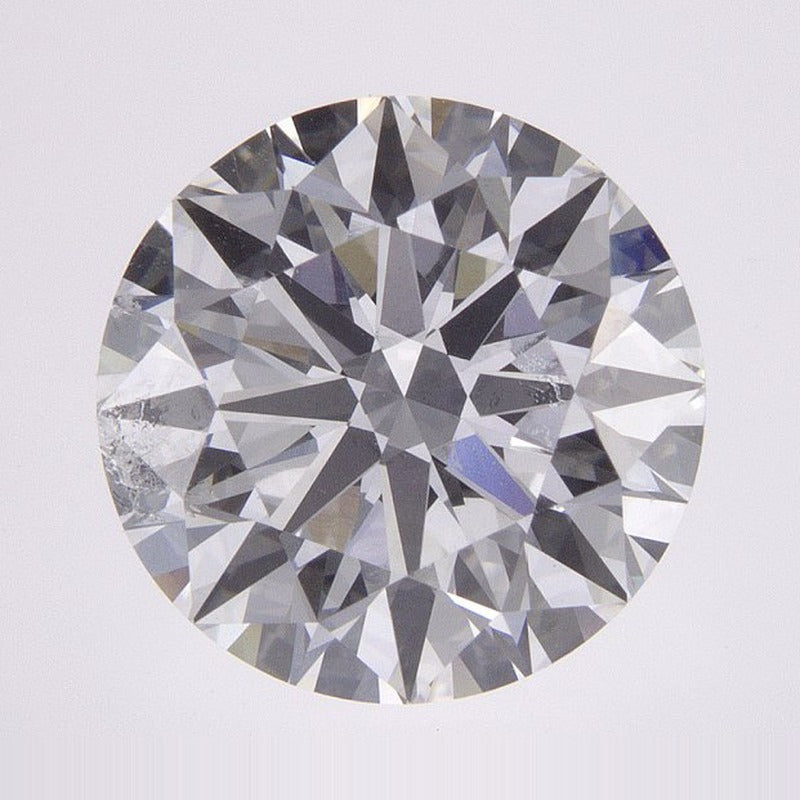 3.10 ct Lab-Grown Diamond – E VVS2 – Round Cut – GCAL Certified — Sapphire Row · cut7