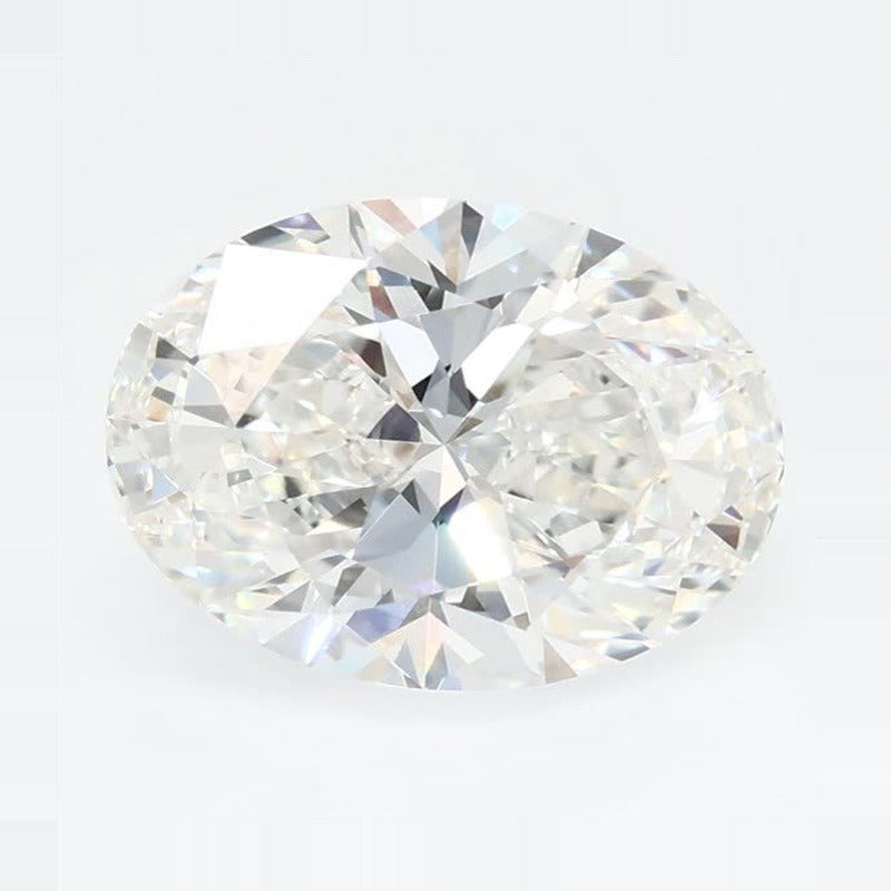 3.07 ct Lab-Grown Diamond – F VVS2 – Oval Cut – GCAL Certified — Sapphire Row · cut7