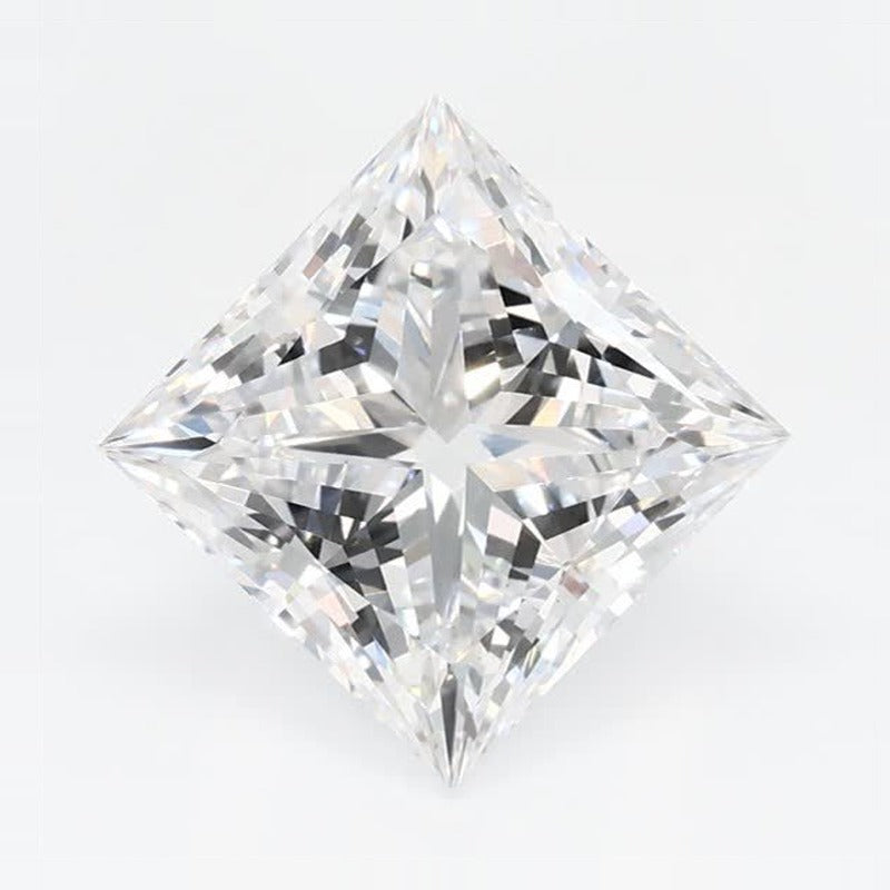 3.03 ct Lab-Grown Diamond – D VS1 – Square Cut – GCAL Certified — Sapphire Row · cut7