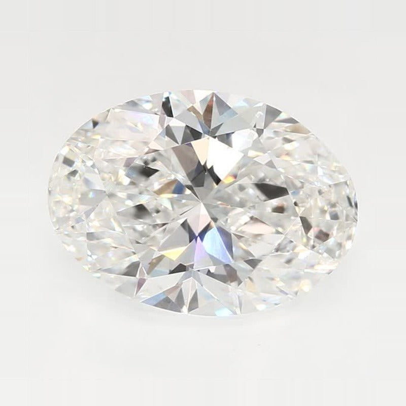 3.00 ct Lab-Grown Diamond – F VVS2 – Oval Cut – GCAL Certified — Sapphire Row · cut7