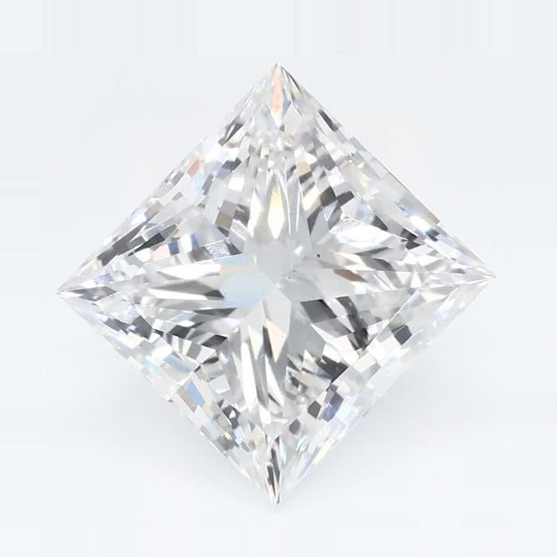 2.91 ct Lab-Grown Diamond – D VS2 – Square Cut – GCAL Certified — Sapphire Row · cut7