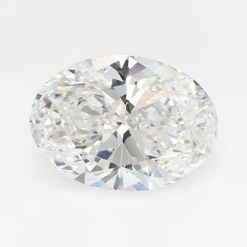 2.90 ct Lab-Grown Diamond – E VS1 – Oval Cut – GCAL Certified — Sapphire Row · cut7