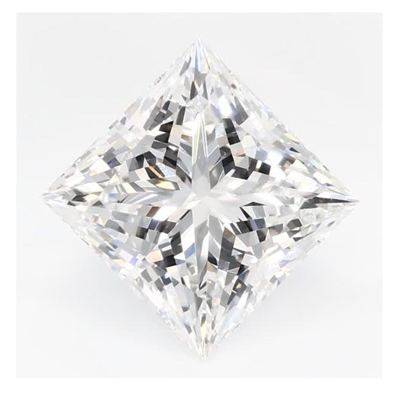 2.50 ct Lab-Grown Diamond – D VVS2 – Square Cut – GCAL Certified — Sapphire Row · cut7