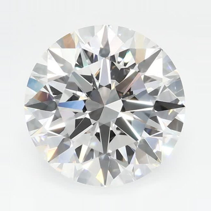 2.48 ct Lab-Grown Diamond – E VVS2 – Round Cut – GCAL Certified — Sapphire Row · cut7