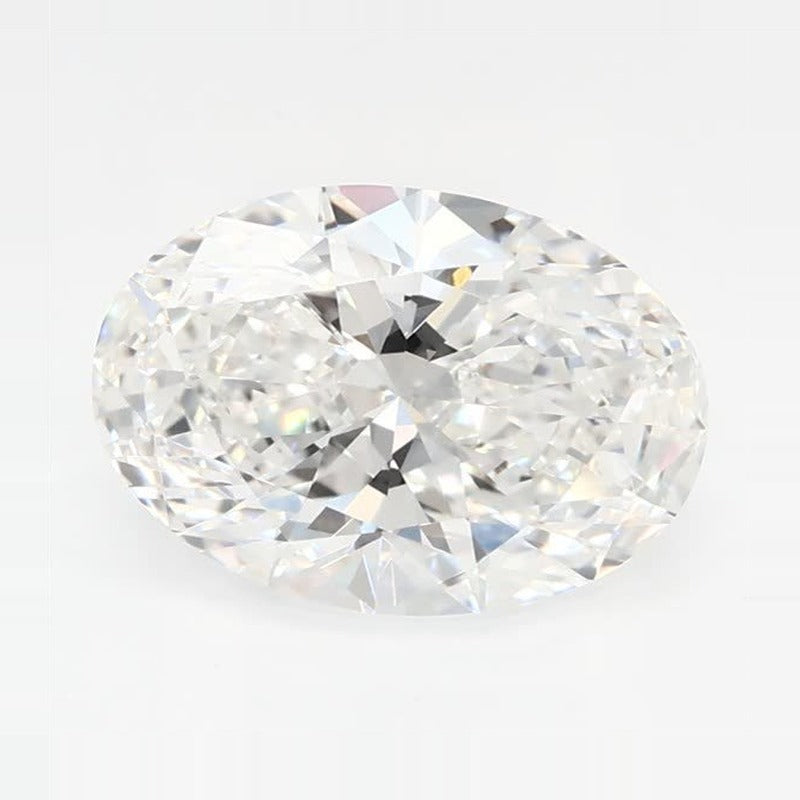 2.08 ct Lab-Grown Diamond – E VVS2 – Oval Cut – GCAL Certified — Sapphire Row · cut7